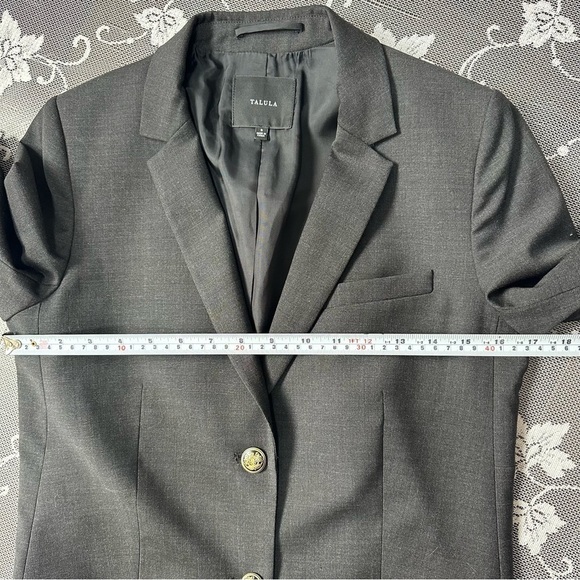 Aritzia Talula Exeter Blazer in Grey Sz 6 - Picture 10 of 13
